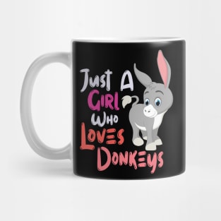 Donkey Girl Love Mug